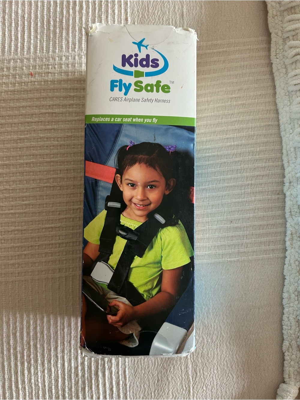Airplane Safety Harness - Black